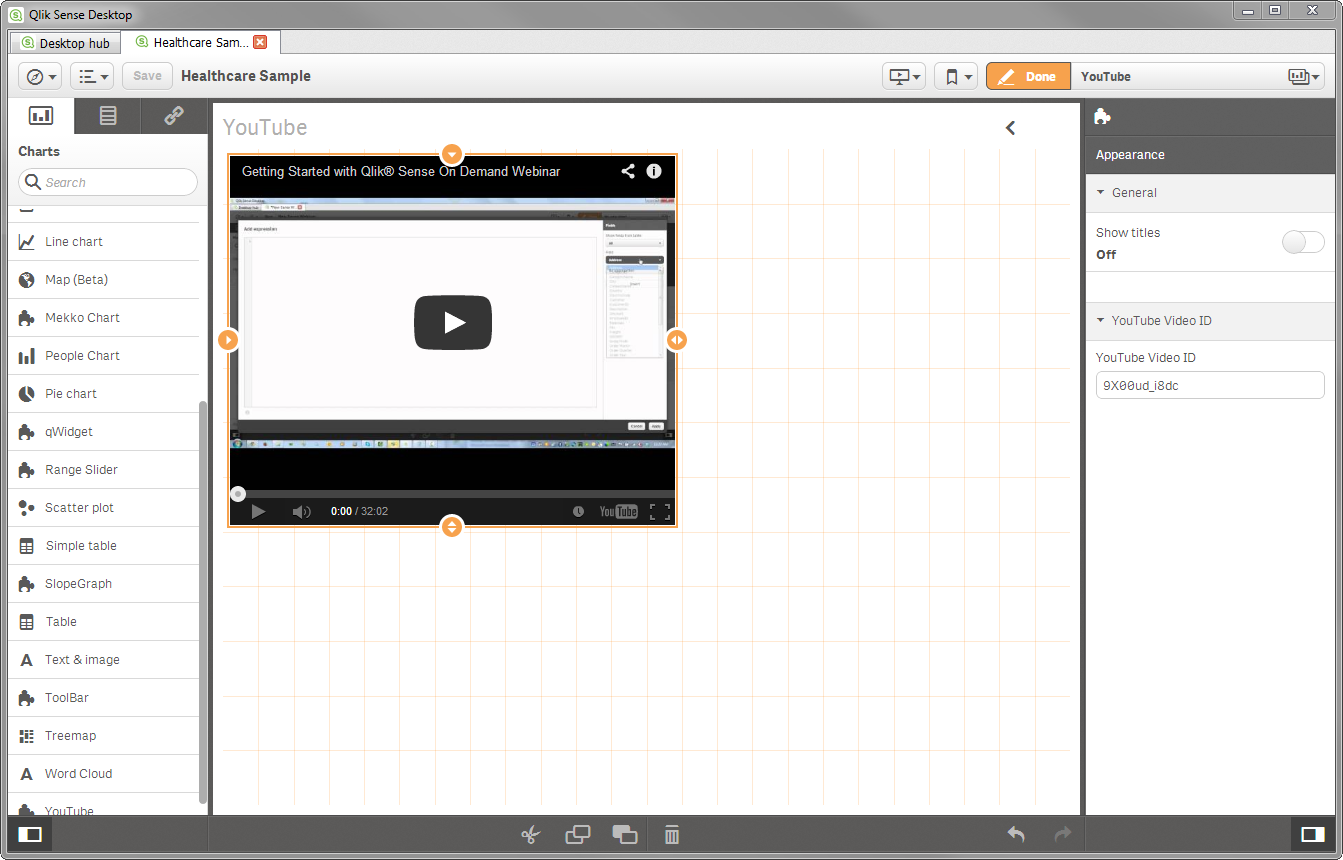 Qlik Sense YouTube Extension Qlik Community 1495761
